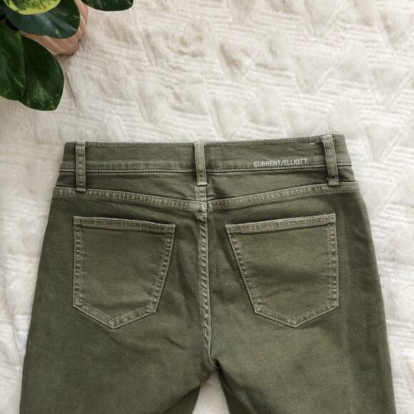 Current/Elliott Stiletto Skinny in Covert Green - Picture 6 of 6